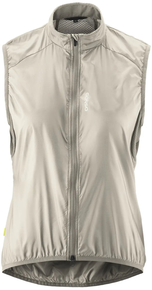 Winddichte bodywarmer voor dames Gonso Grijs