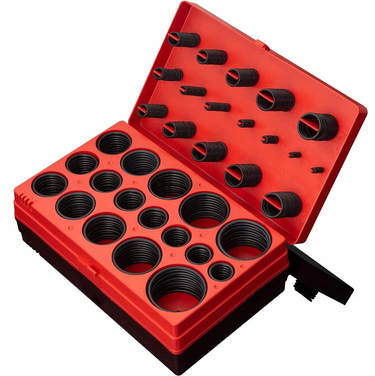 Rosfix Afdichtingen Set O-Ring 419 Stuks - Diverse Maten, NBR - Kunststof Organizer