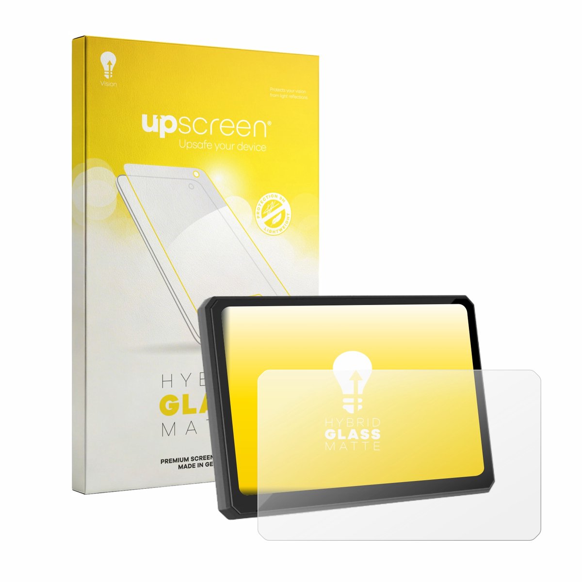 upscreen - Screenprotector voor Carpuride W702BS Pro 7" - Folie Beschermfolie Beschermglas matte