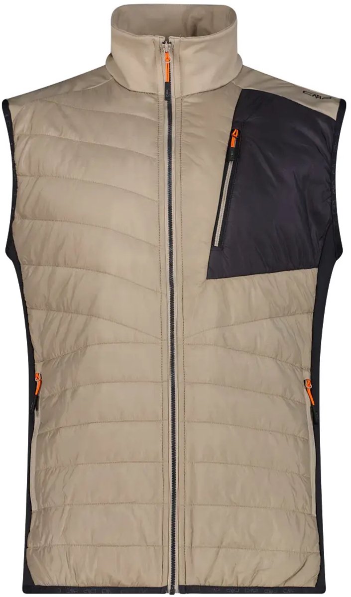 Hybride fleece mouwloze donsjas CMP Stretch Corda