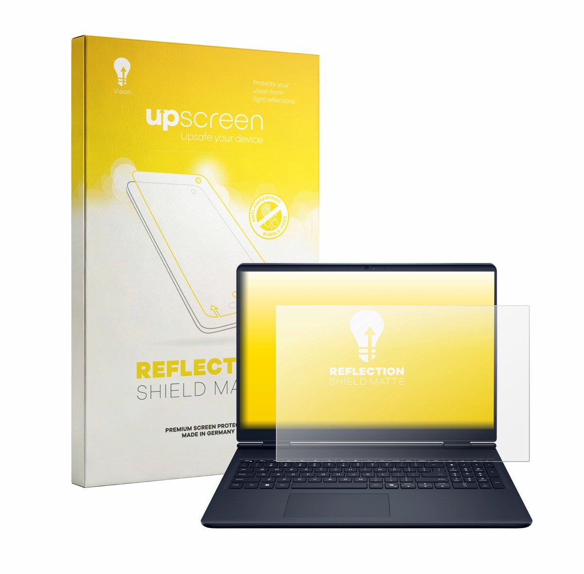 upscreen - Screenprotector voor Dell Alienware 16 Aurora - Folie Beschermfolie anti glare matte