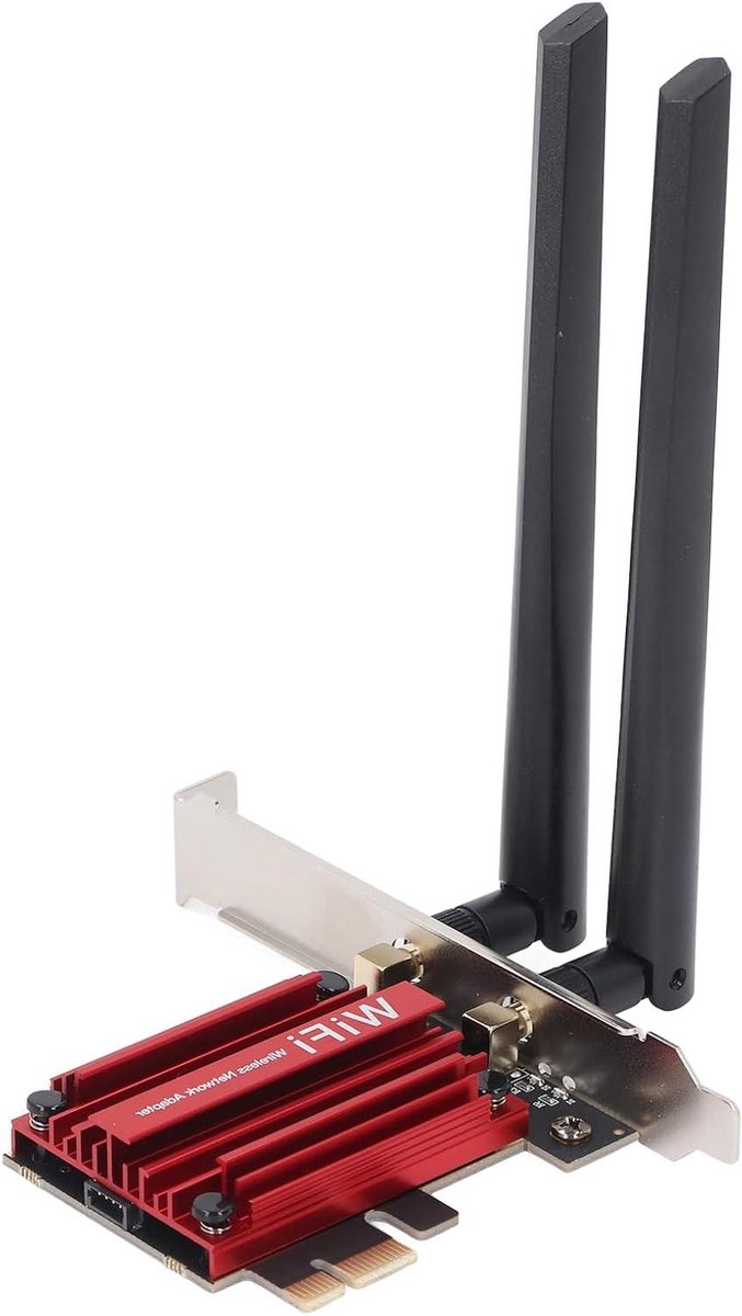 Draadloze Netwerkkaart - Wifi Adapter Bluetooth Kaart - Sneller Internet - WiFi 6 Bluetooth 5.2 - 1800 Mbps - Niet gespecificeerd