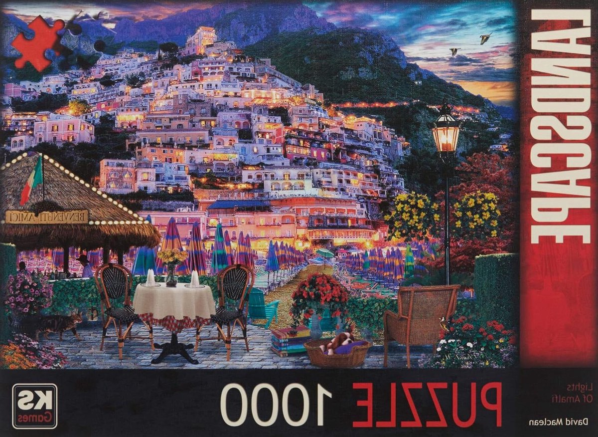 Puzzel 1000 stukjes - Legpuzzel - Ontspannend Tijdverdrijf - Grote Afbeelding - 68 x 48 cm - Kleurrijk