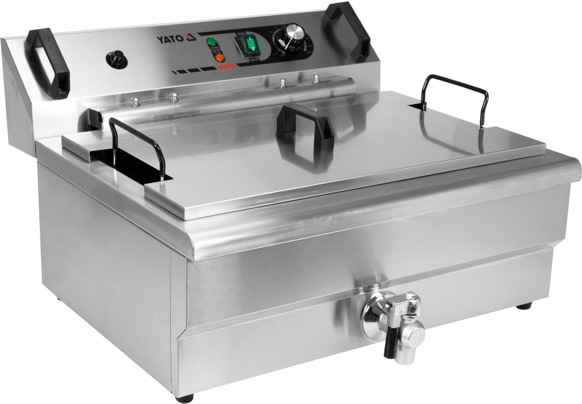 YATO Professionele Elektrische Friteuse 23 L, 6 kW (400 Volt)