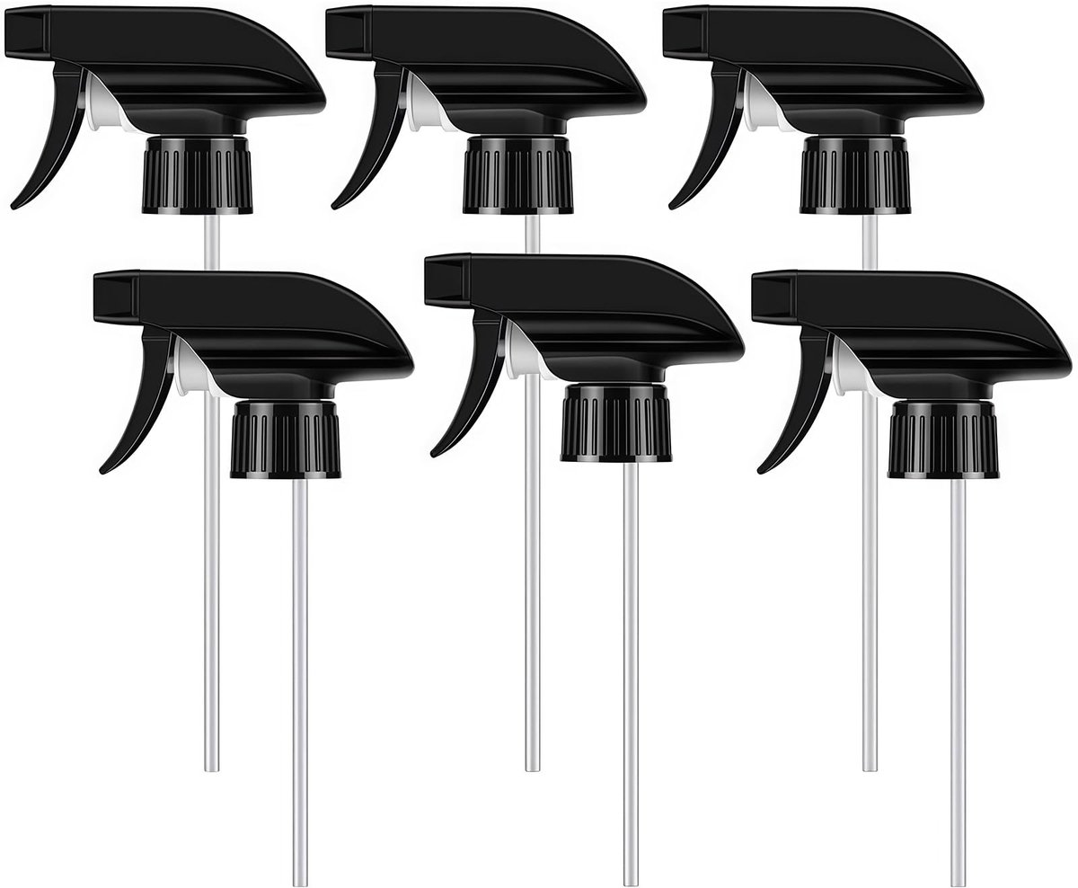 Omgoods - Set van 6 Heavy Duty Trigger Spray Nozzles voor Diverse Toepassingen