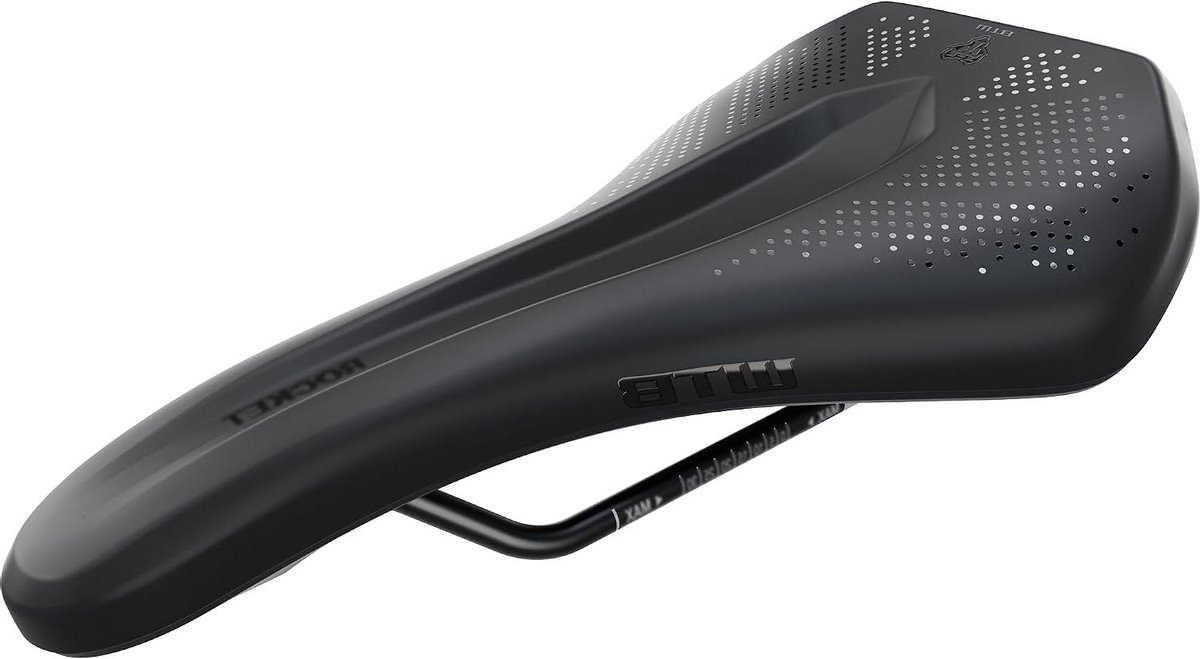 Fietszadel - Comfort Zadel - Sportief Fietsen - Ergonomisch Ontwerp - Medium - Zwart