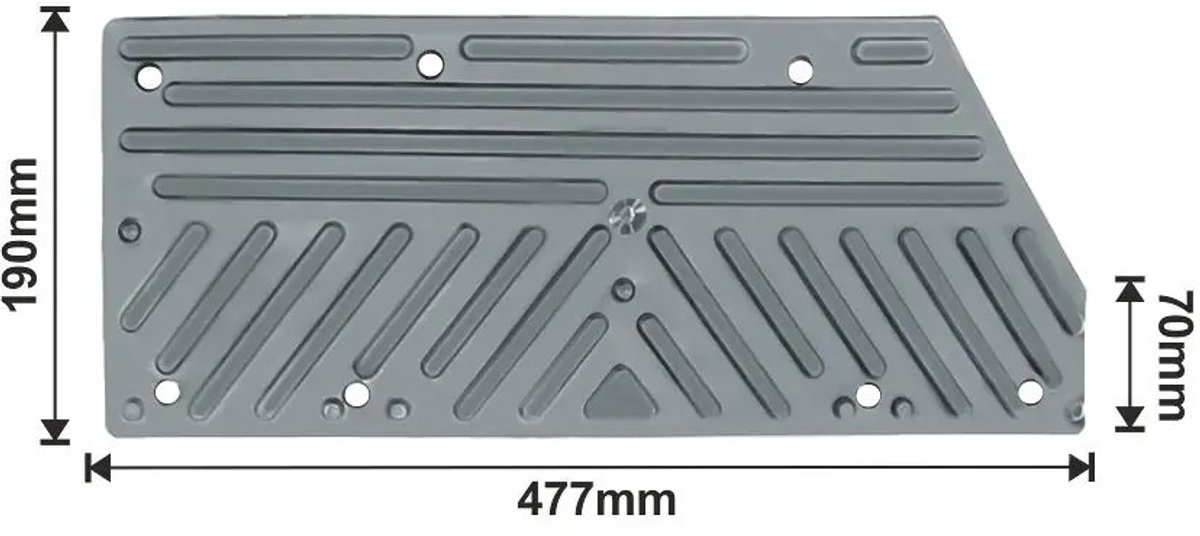 Hofmann / John Bean / Snap-On afdrukrubberpad
