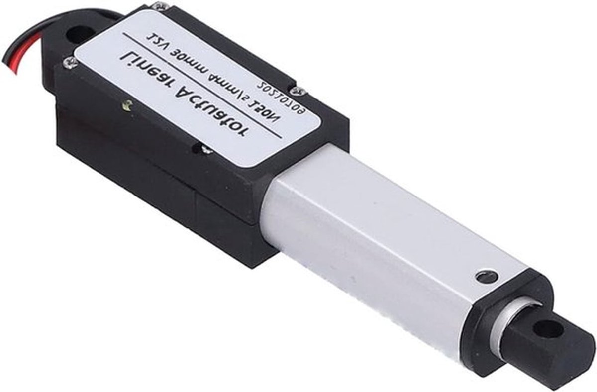 Mini Lineaire Actuator 30 mm, DC 12 V motor voor thuis en buiten, geschikt voor automatisering en mechatronica