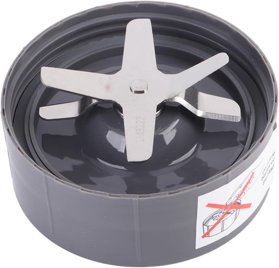 Vervangende Extractormes voor Blender, RVS Blender Messen 600W/900W, Onderdeel met Rubberafdichting en Hoge Kwaliteit — afbeelding 2
