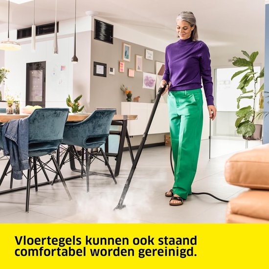 Voegenborstel XXL - Tegelreiniger - Hygiënisch reinigen - Flexibel scharnier - XXL - Zwart — afbeelding 2