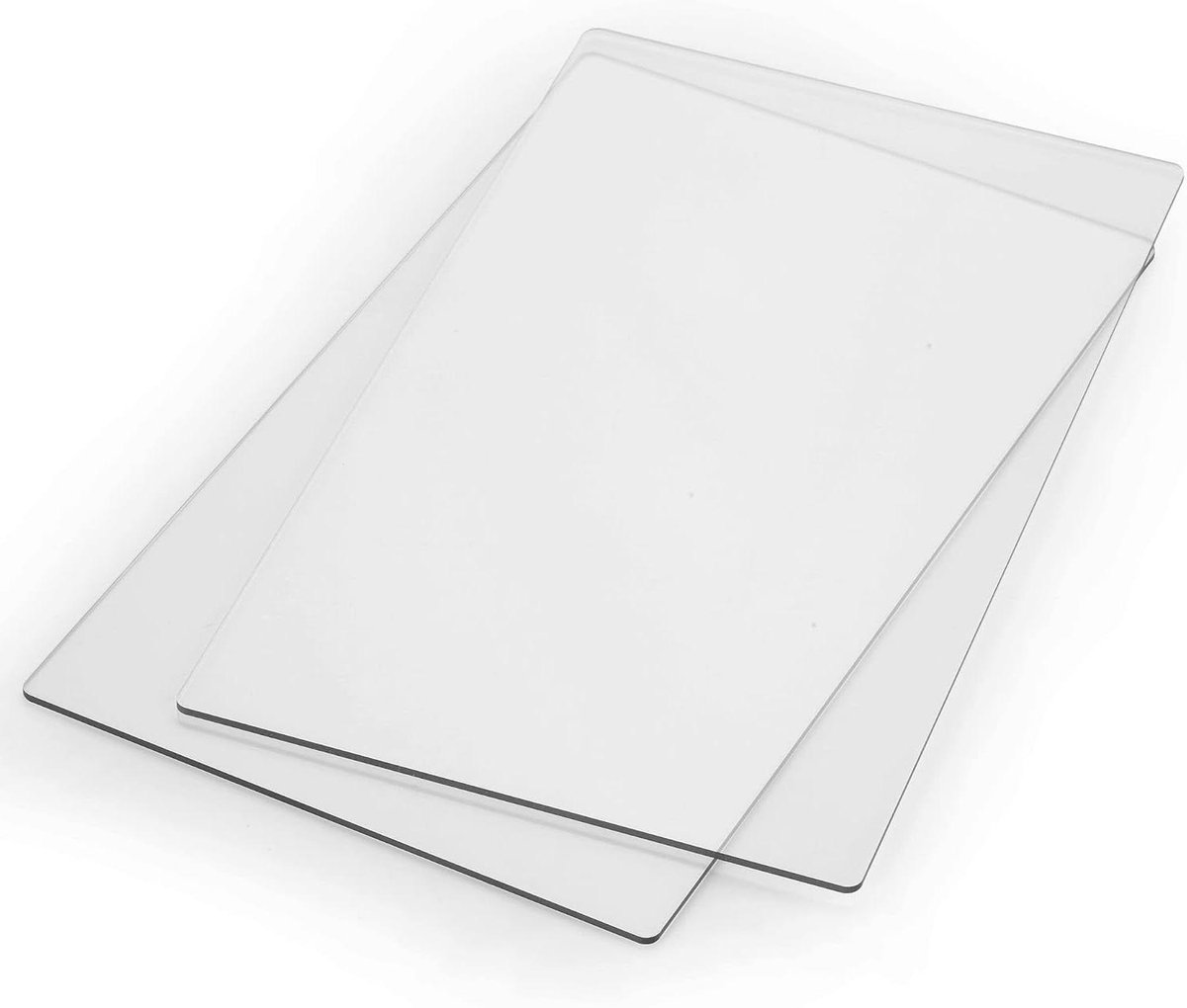 Snijpads Set - Stansplaten - Creatief Hobbyen - Duurzaam Polycarbonaat - 22x30 cm - Transparant