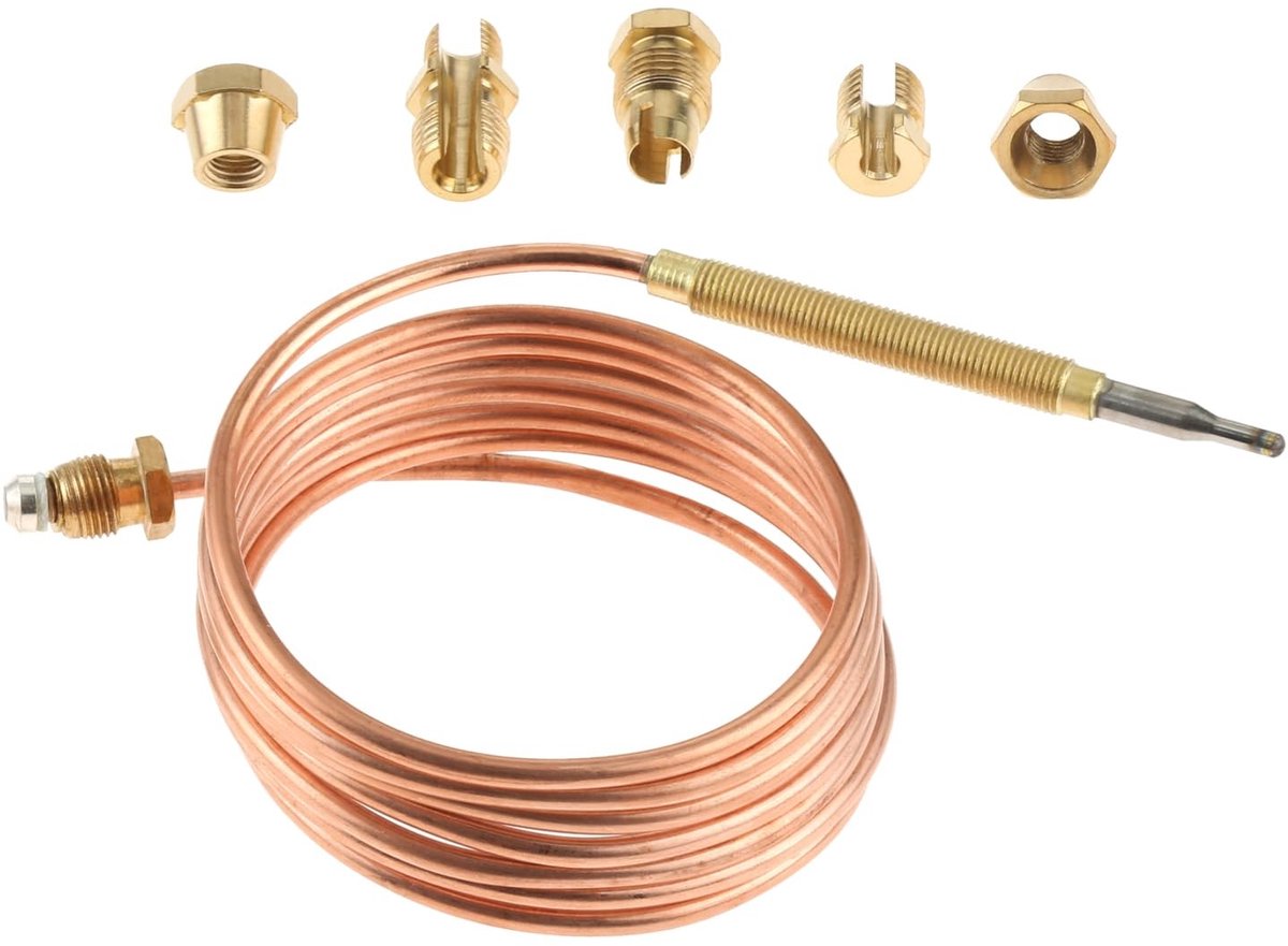 Omgoods - Universele Thermokoppel voor Warmwater Boilers met 5 Bevestigingsonderdelen