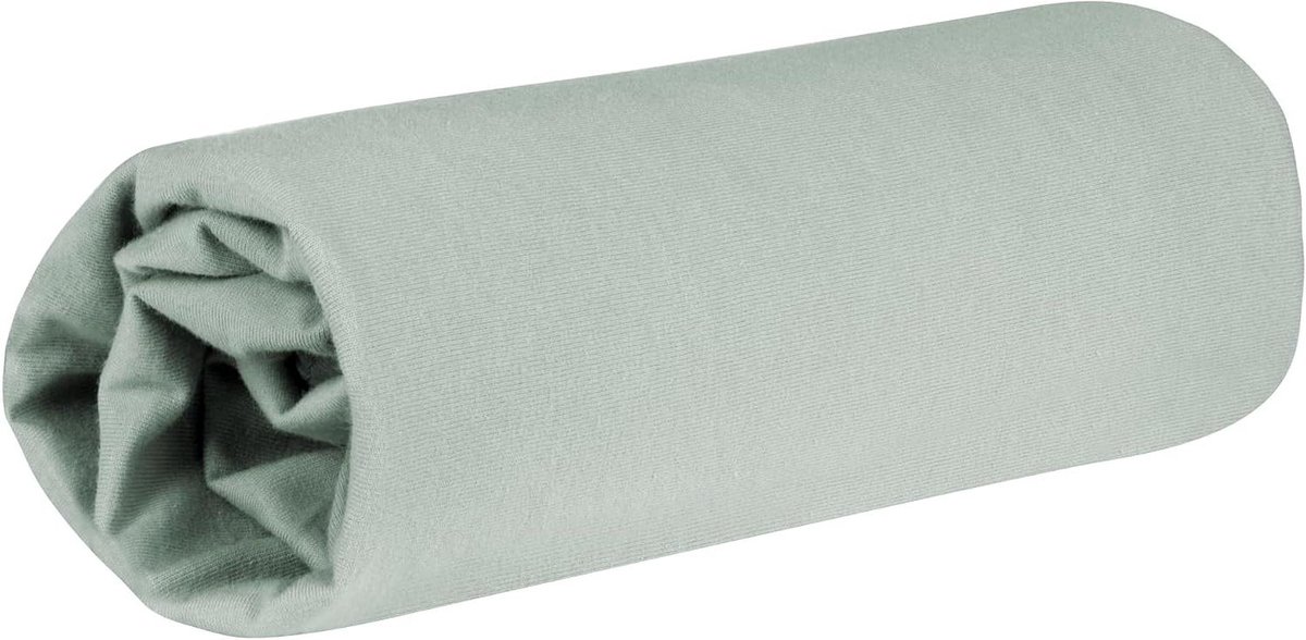 Hoeslaken Babybed - Ledikantlaken Spunlace - Rustige Slaap - 100% Biologisch Katoen - 40x90-45x90 cm - Frosty Green