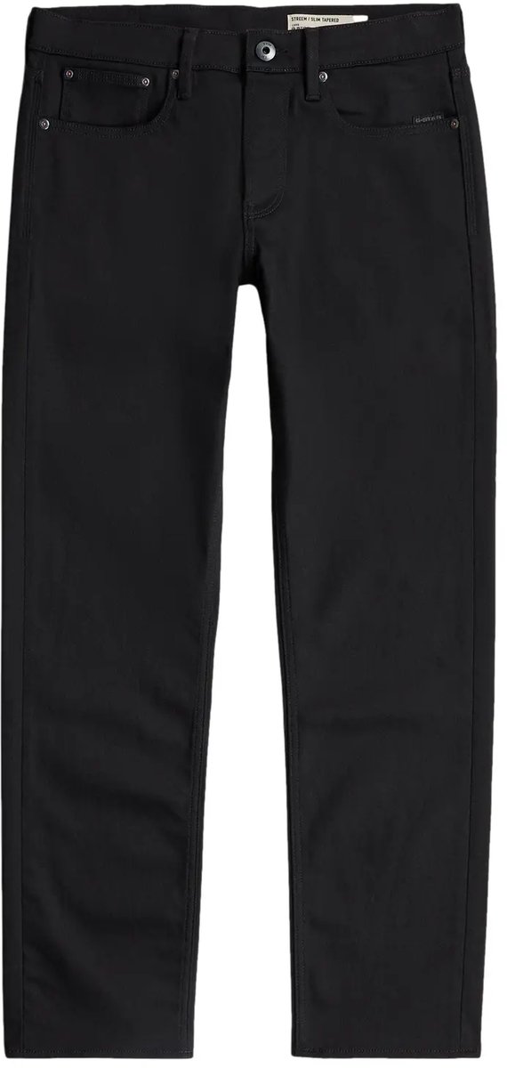 Slim Tapered Jeans G-Star Streem Zwart