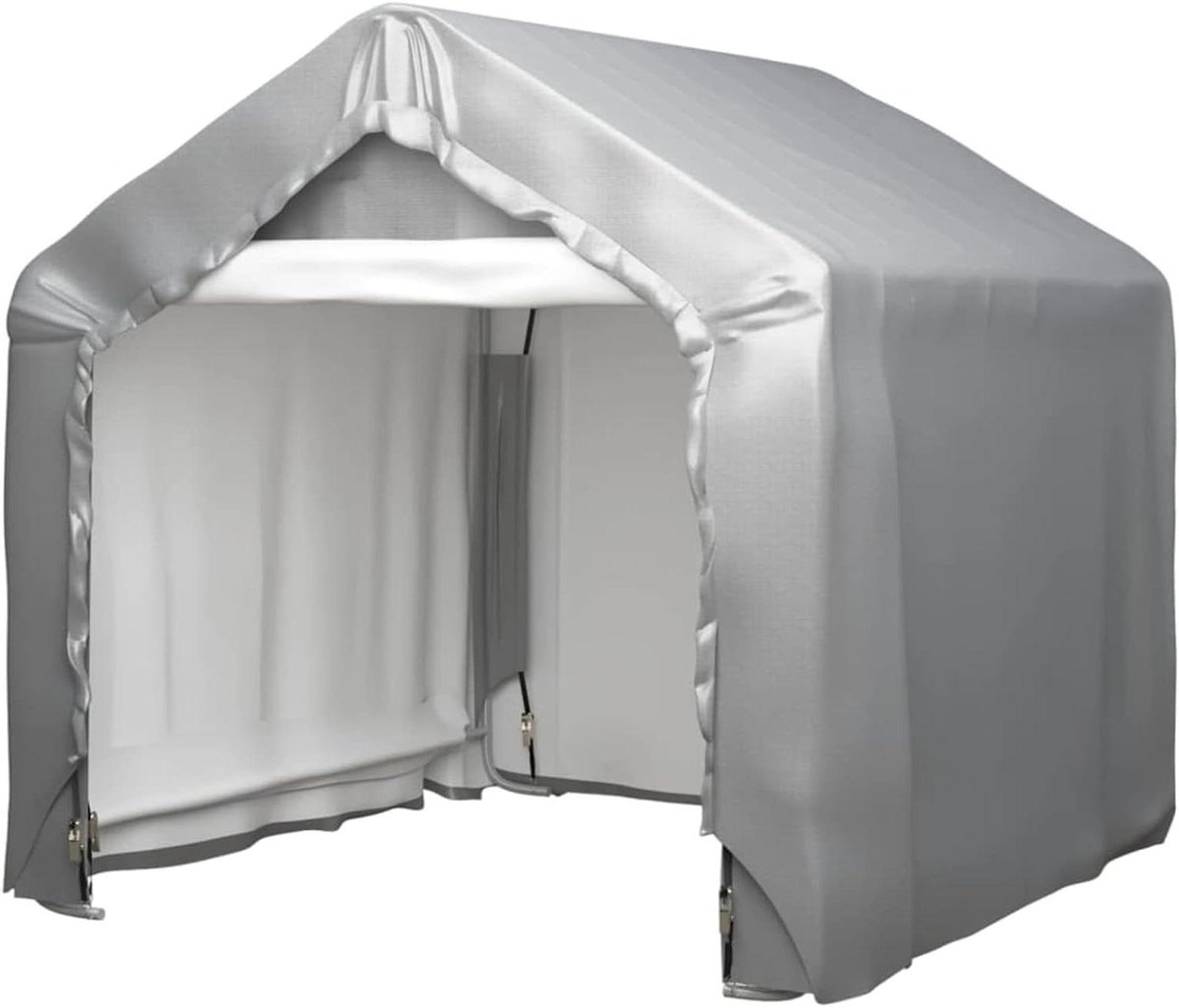 Opslagtent - Tuinpaviljoen Tent - Buiten Spullen Opslaan - Waterdicht UV-bestendig - 180 x 180 cm - Grijs