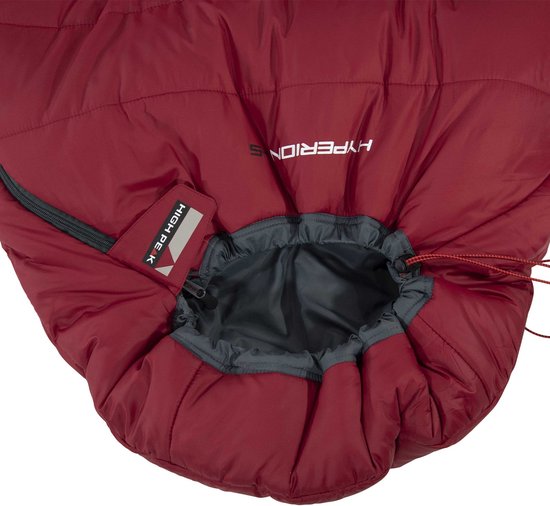 High Peak Hyperion 1 M Sleeping Bag, rood van High Peak — afbeelding 4