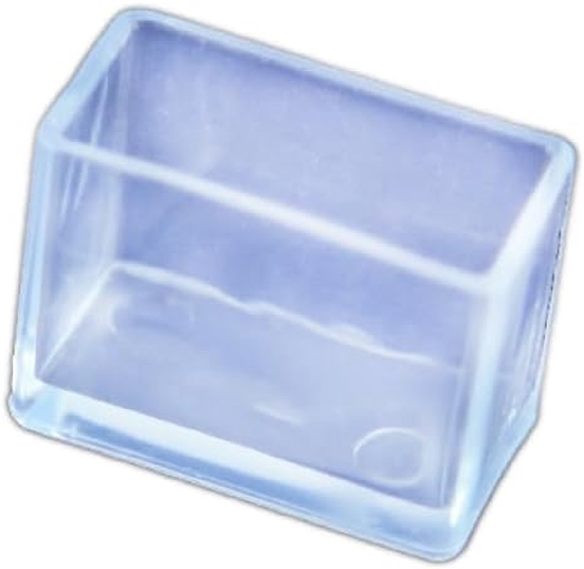Stoelpootdoppen - Meubeldopjes Vloerbeschermers - Meubels Beschermen - Verdikt PVC Materiaal - 25 x 50 mm - Transparant