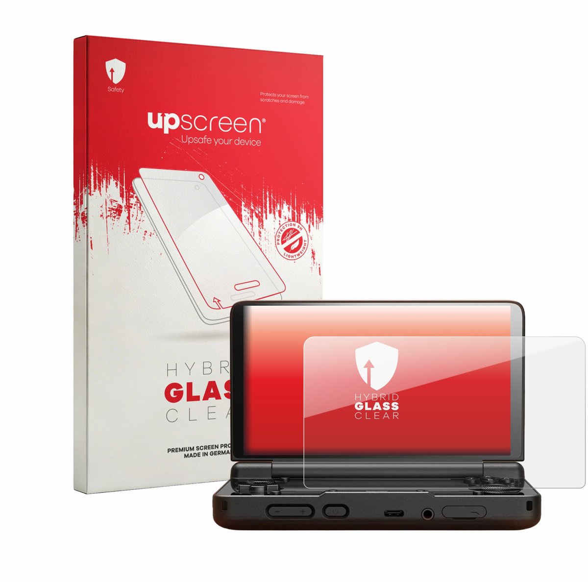 upscreen - Screenprotector voor AYN Thor - Folie Beschermfolie Beschermglas transparant