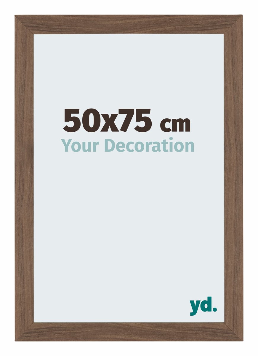 Your Decoration - Fotolijst 50x75 cm - MDF - Walnoot Donker - Mura