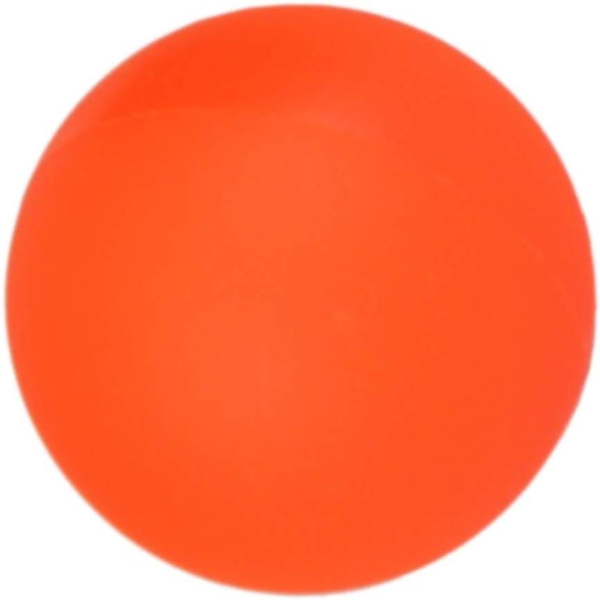Hockeybal Middelhard - Inline Hockey Bal - Street Hockey - Zichtbaar Oranje Oppervlak - 70mm - Oranje
