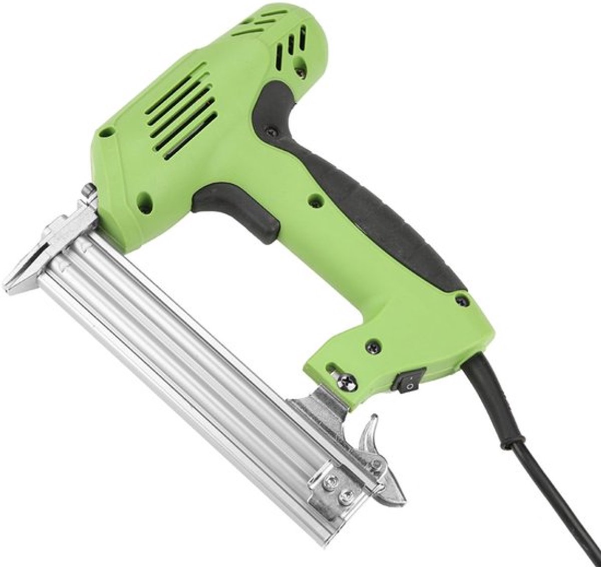 Elektrisch Schiethamer, 1800W Elektrische Brad-spijkermachine met Snoer, 100 Spijkers Bindcapaciteit Elektrisch Nietpistool met Ergonomische Zachte Handgreep voor Bekleding