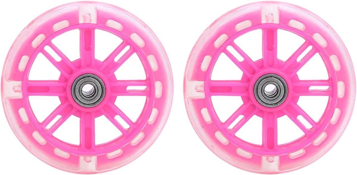 Kinderfiets Trainingswielen Stabilisator Wielen Fietsen Leren Stevige Steunbeugel 12-20 Inch Blauw Roze