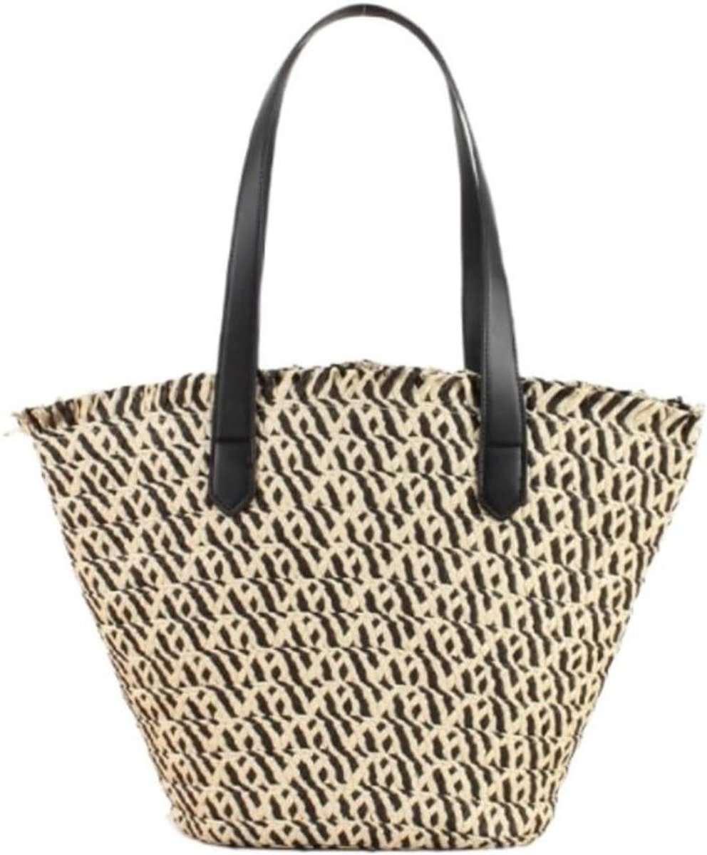 Zomer Tas - Strandtas Schoudertas - Casual Gebruik - Handgemaakt Geweven - 49 x 35 cm - Natuurlijk