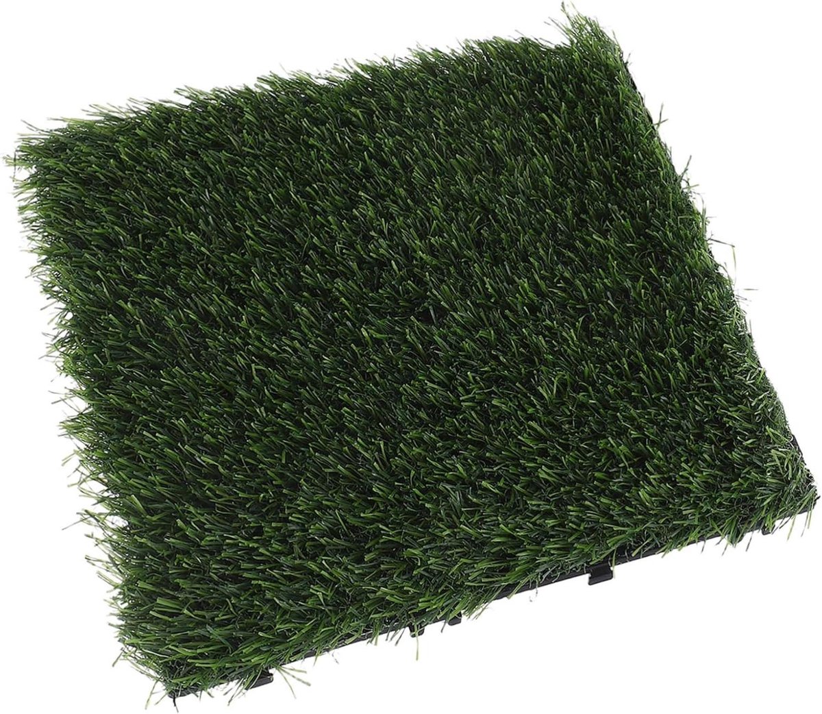 Kunstgras Mat - Imitatie Grastapijt - Terras Decoratie - Modulair Ontwerp - 30 x 30 x 2 cm - Groen