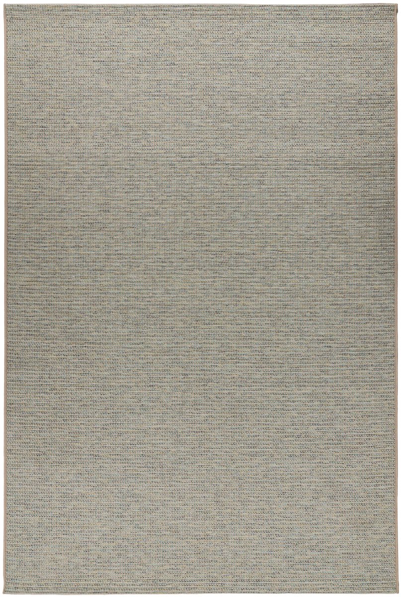 Padiro vloerkleed 200 x 290 cm - blauwgroen - modern effen design - voor binnen en buiten - geschikt voor vloerverwarming - van polypropyleen