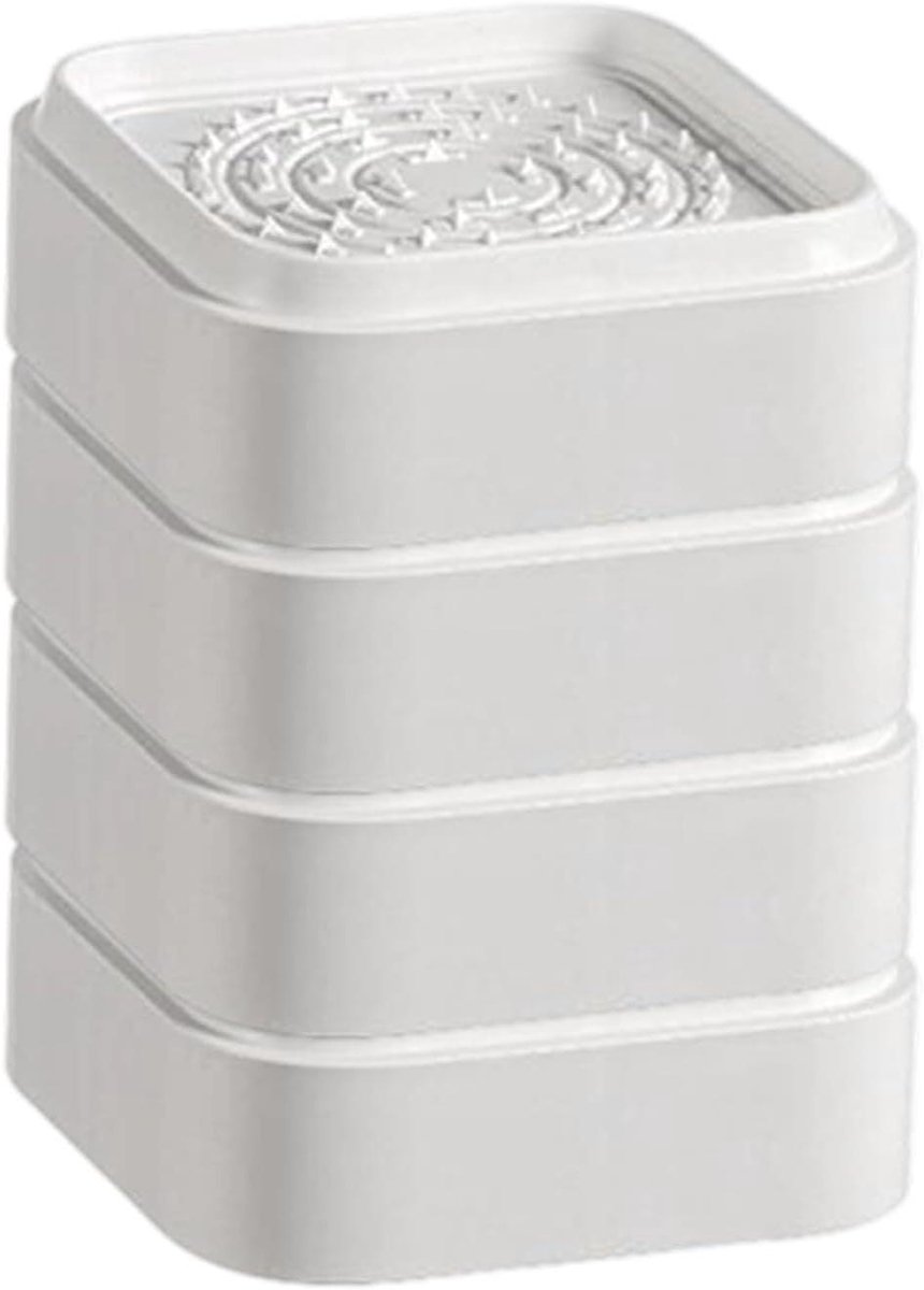 Meubelverhogers - Stoelpoten Verhogers - Creëer Extra Ruimte - Stapelbaar Antislip Ontwerp - 4 Stuks - Model B