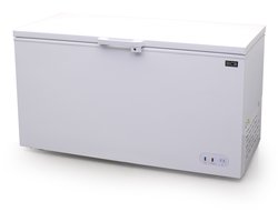 HCB® - Professionele Horeca vriezer - Vrieskist met klapdeksel - 439 liter - 230V - Diepvries koffer - 75.5x153x84 cm (DxBxH) - 53 kg - 1433