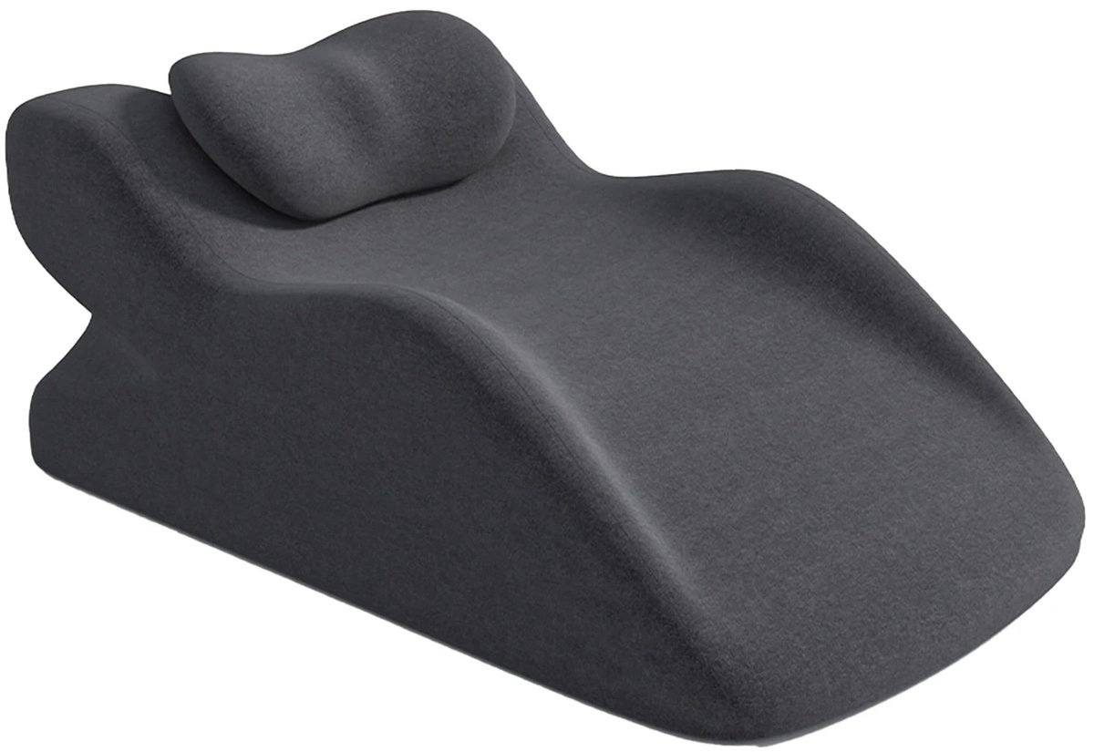 Lamor Wigkussen - Wigkussens - Steunkussen - Verstelbaar 30° en 60° - Afneembare hoes - 24 x 60,7 x 36,5 cm - Comfortabel