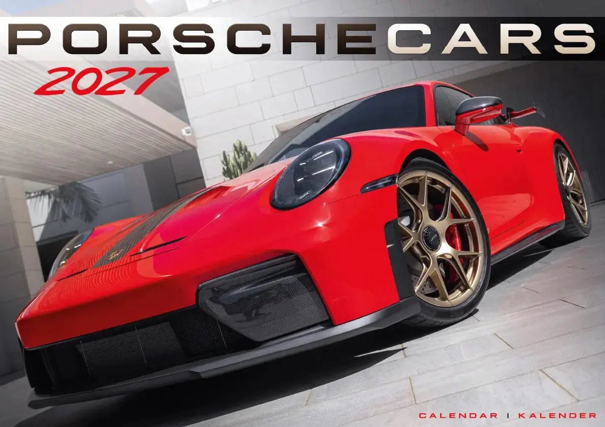 Porsche A3 Kalender 2027