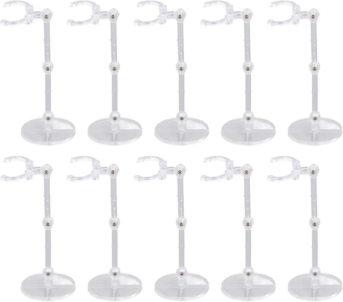 Doll Stand voor 6 Inch Poppen en Actiefiguren - Stevige Ondersteuning en Stabiliteit voor Modelverzameling