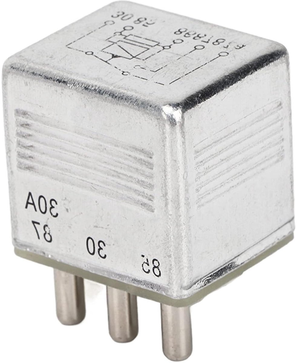 Brandstofpomp Relais - Multifunctioneel Relais - Auto Onderhoud - 5 Pin 12V - OE Kwaliteit - Zwart