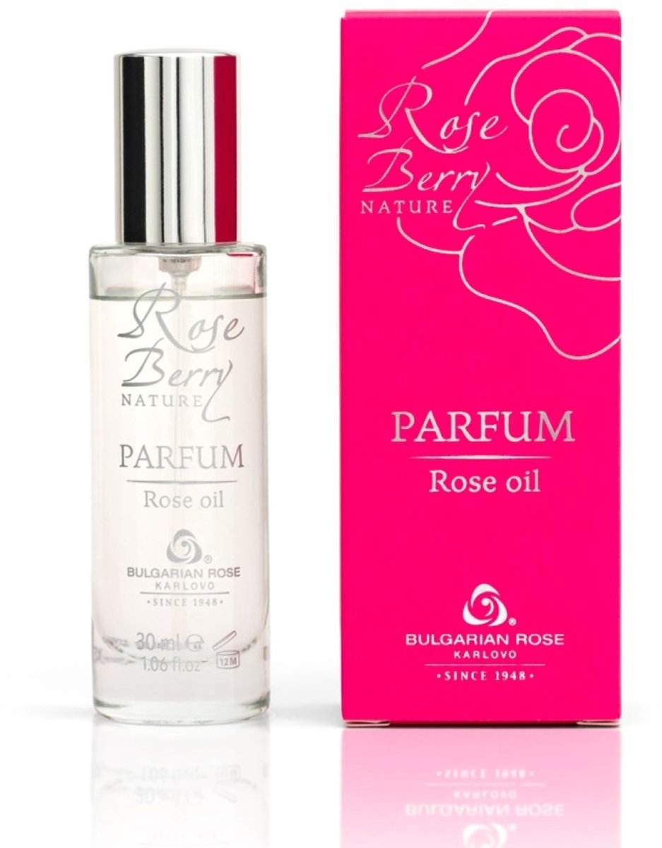 Parfum Rose Berry Nature | 30 ml | Prachtige parfum met intense geur van exotisch fruit, bloeiende lentebloemen en 100% natuurlijke Bulgaarse rozenolie
