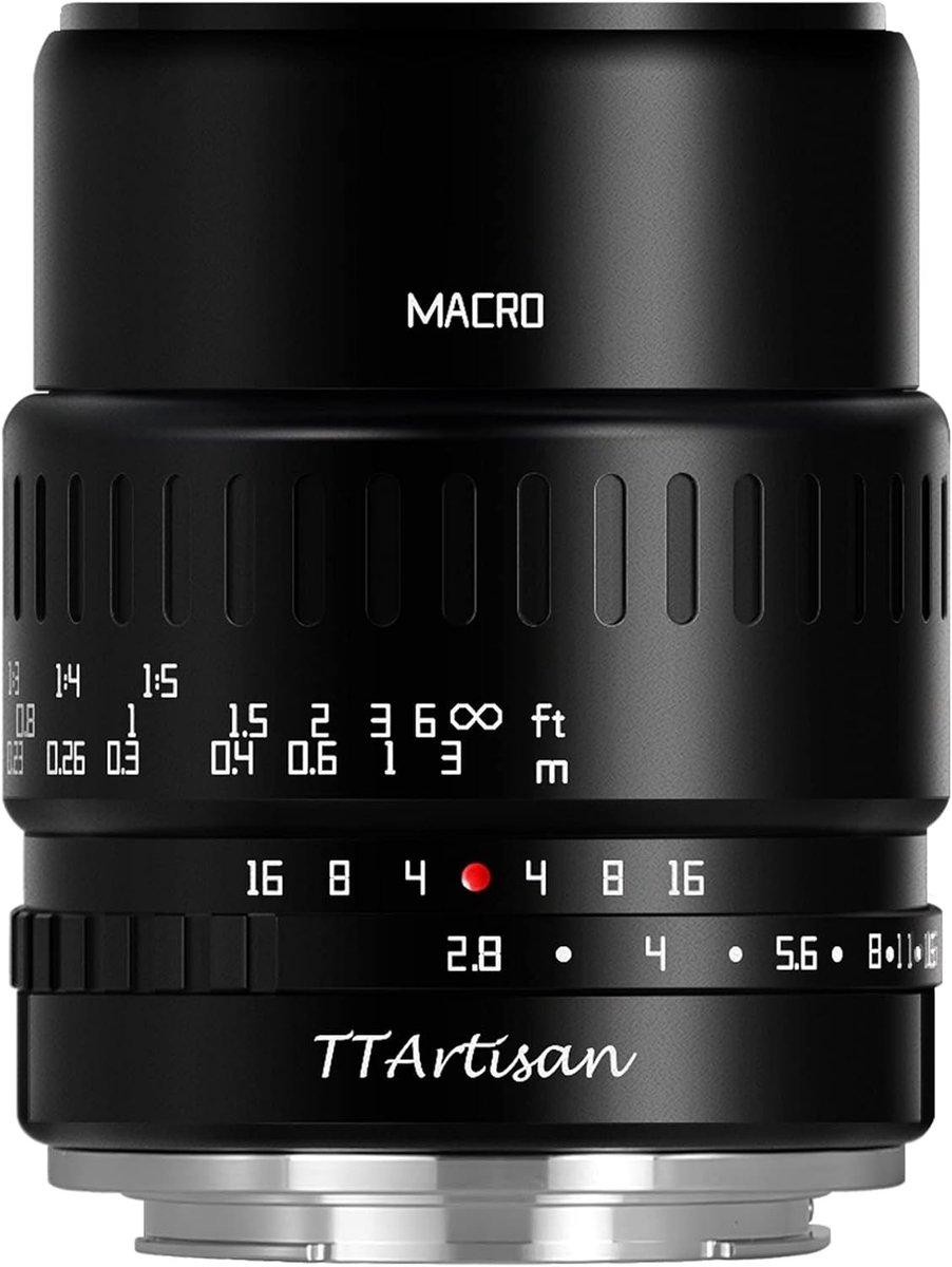 40mm F2.8 Macro Lens voor APS-C E-Mount Camera's - Ideaal voor Natuurfotografie en Close-ups
