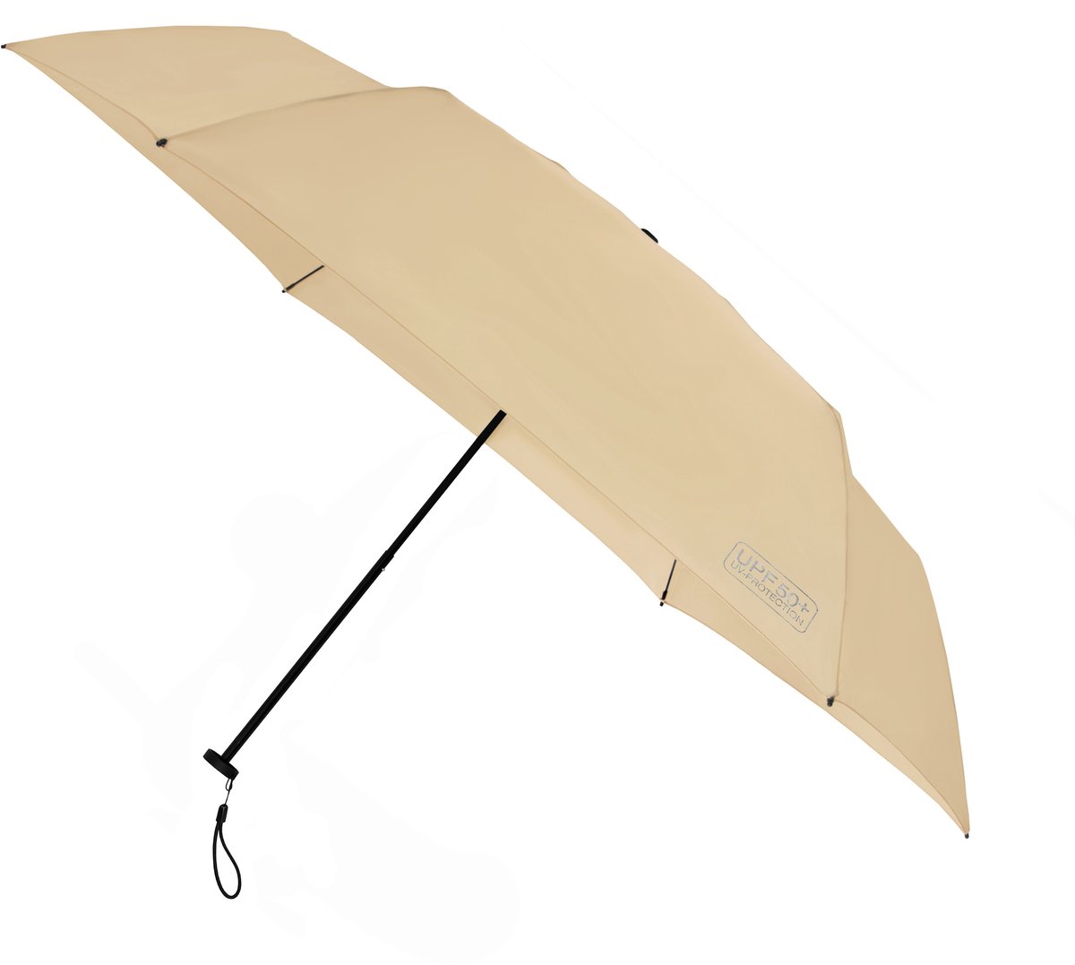Falconetti - Opvouwbare zomerparaplu - Handopening - Windproof - Ø 91 cm - Beige