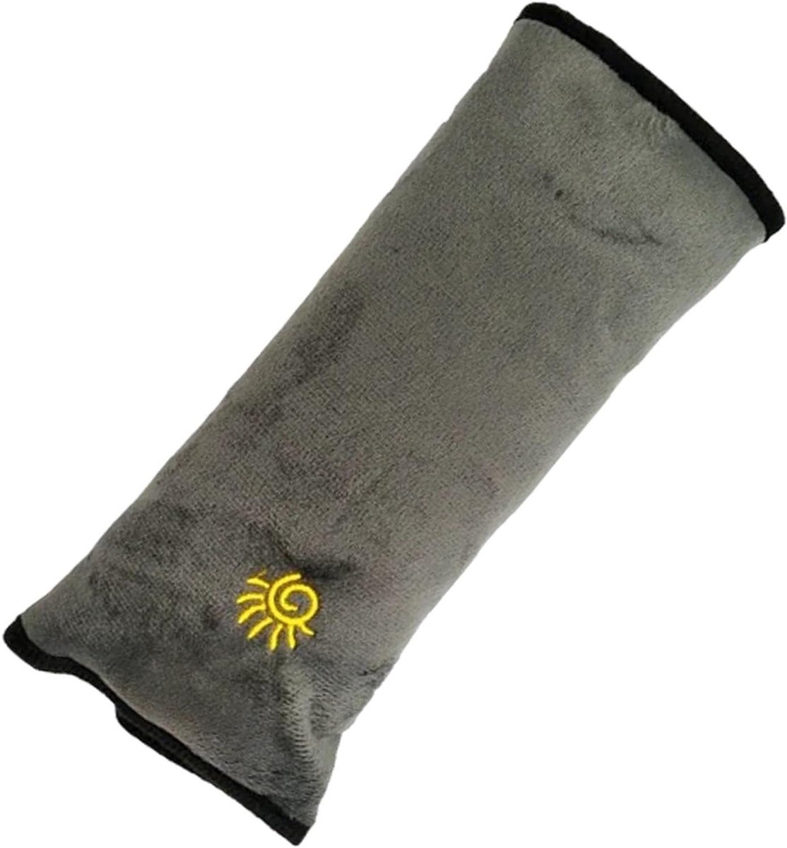 Veiligheidsgordelkussen - Gordelbeschermer - Comfortabel Reizen - Zacht Polyester - 27.5 cm - Grijs