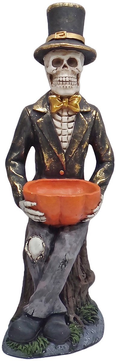 Clayre & Eef Halloween decoratie Overig Zwart Kunststof Herfst decoratie