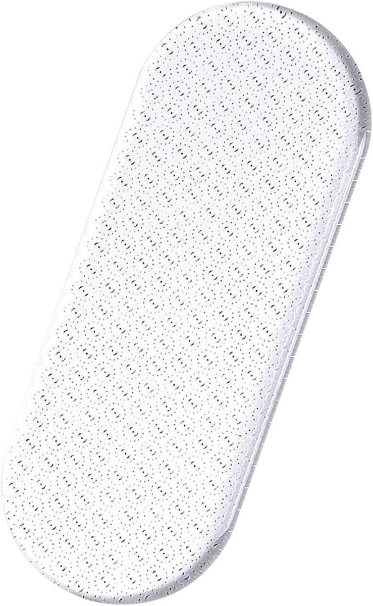 Voet Hiel File - Gebarsten Huid Remover - Voeten Verzorgen - Uniek Glas Materiaal - 10x4x0.4cm - Niet gespecificeerd