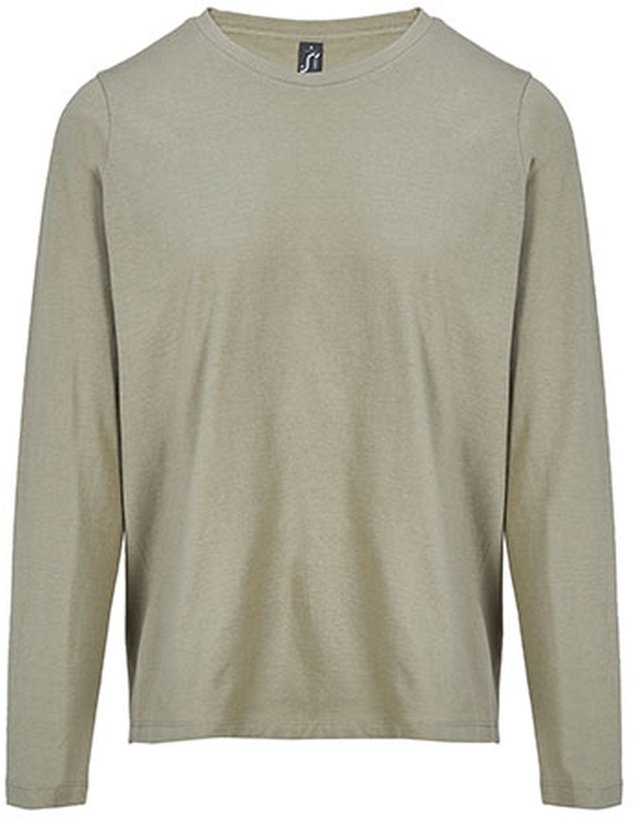 SOL'S Women´s Monarch Long Sleeve T-Shirt L04443 - Khaki - S