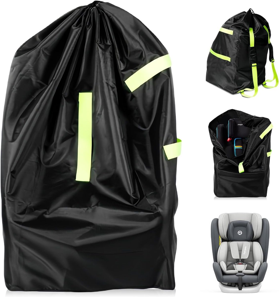 Waterdichte Transporttas voor Kinderstoelen - Draagbare Reiszak voor Autostoelen en Kinderwagens, Geschikt voor Pram - 85 x 43 x 43 cm
