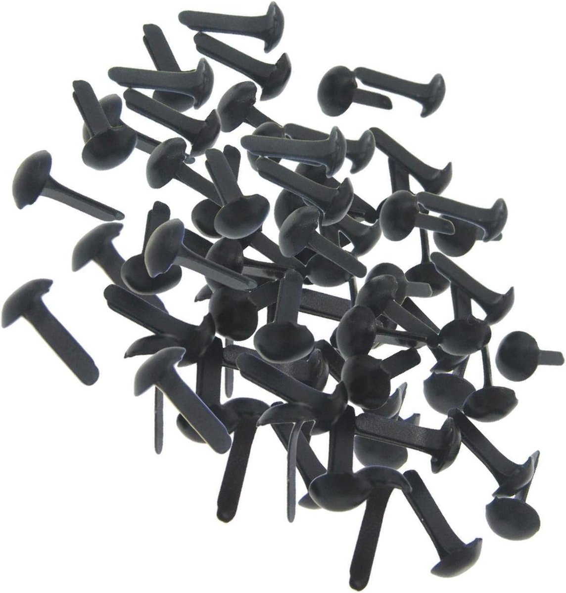 Decoratieve Splitpennen - Mini Brads - Knutselprojecten Maken - Ronde Kop Ontwerp - 200 Stuks - Metaal