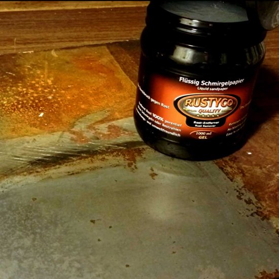 Rustyco Gel Roestoplosser - 1 liter - verwijdert roest, corrosie en oxidatie — afbeelding 3