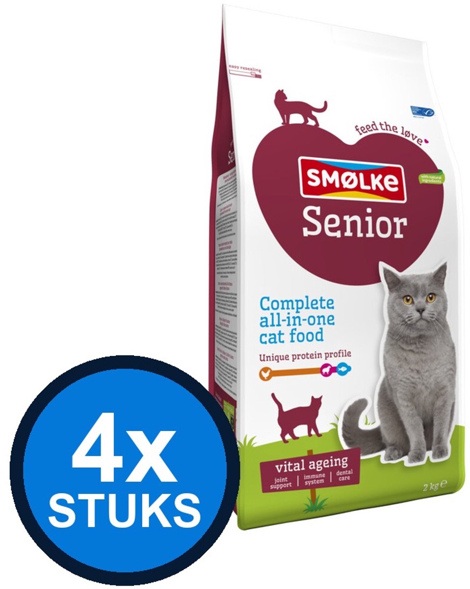 Smølke Smølke kat senior 2kg