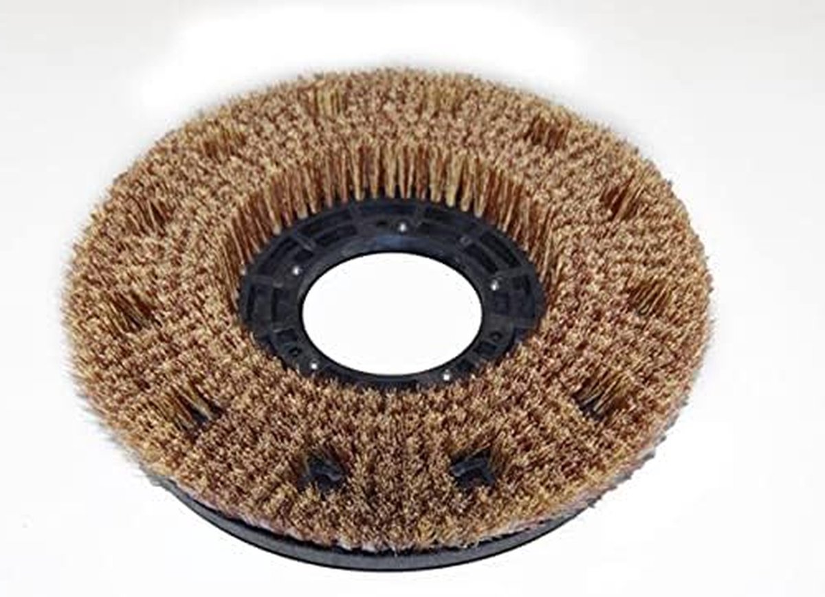 Polijstborstel - Schijfborstel - Vloeren Reinigen - PES Borstelharen - 480 mm - Zwart