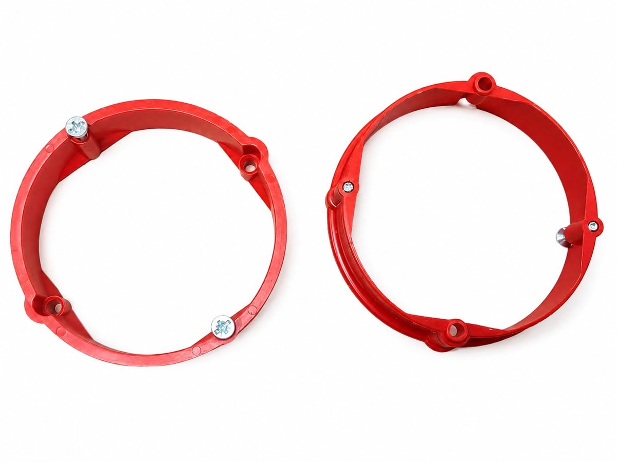 Putzausgleichsring Ø 60mm voor inbouwschakelaars/stopcontacten 12mm, 5 stuks