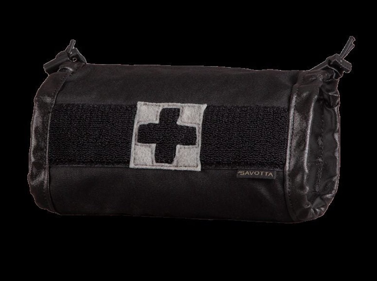 Savotta S-IFAK Horizontal Mount - MOLLE medische tas - Zwart