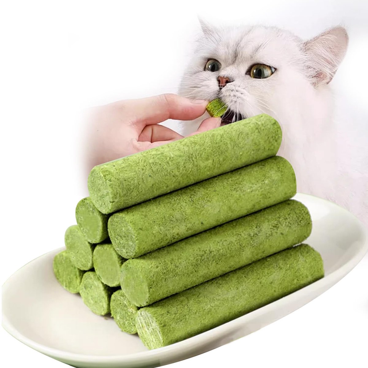 Katzengras Sticks 67g - Beißstokken voor katten met gezond kattengras
